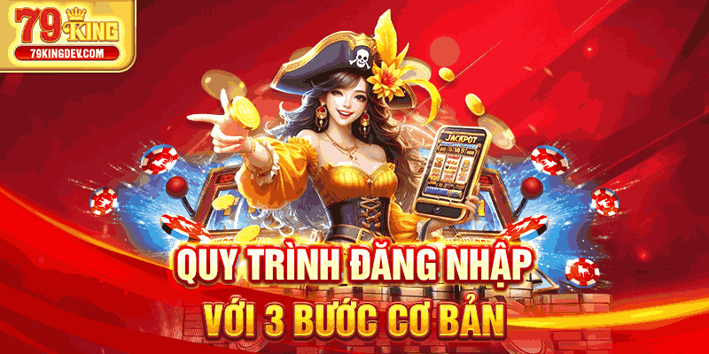 79King - 79King Rxv Quy trình đăng nhập với 3 bước cơ bản